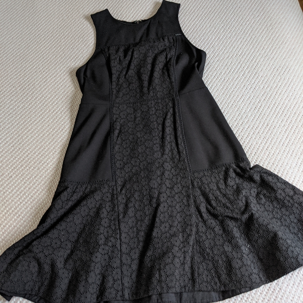 J. Crew Collection Black Sleeveless Dress